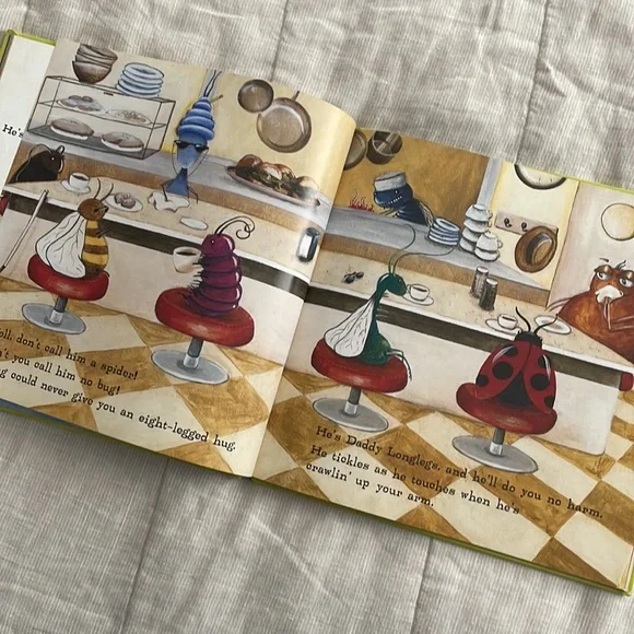 The Daddy Longlegs Blues by Mile Ornstein Hardcover Illustrated Book - Picture 5 of 7